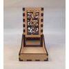 Dragon Mini Dice Tower v4 Clear Acrylic Window Laser Cut MDF Unique Gift