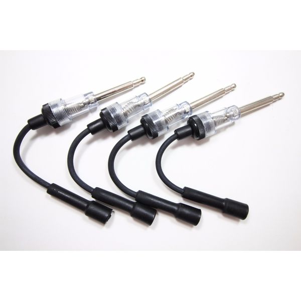 (4)  6 & 12 VOLT IN LINE SPARK PLUG PICK UP COIL TESTER IGNITION DIAGNOSTIC TOOL
