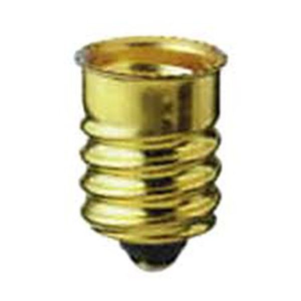 KOR - (Pack of 10) European Base (E14) to Candelabra Base (E12) Socket Reducer Adapter