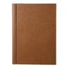 Tan Coloured Soft Leather Effect Springback Binder A4 Portrait 1 - 150 pages
