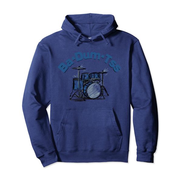 Drum Kit Drummer Percussion Music Player Pullover Hoodie