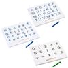 Fun Express 5" - 10" Magnetic Letters & Numbers Tracing Boards Set - 3 Pc.