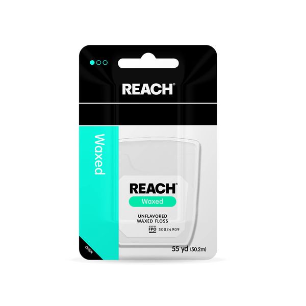 REACH Dental Floss Wax Non-Flavored