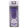 Andis 66345 Nano-Silver Magnetic Attachment 5 Combs with Long-Lasting Performance - Sizes 6", 8", 4", 3/8", 2", Provide Professional Haircuts and Styles – Purple