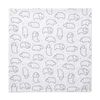 Panda Bamboo Baby Muslins (Squares, Freckles)