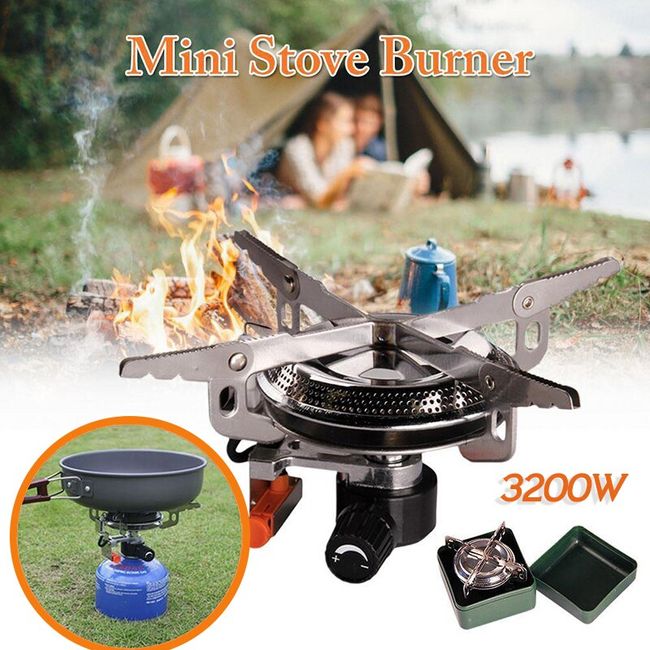 Lightweight Portable Backpacking Gas Mini Hiking Gas Burner Cooker