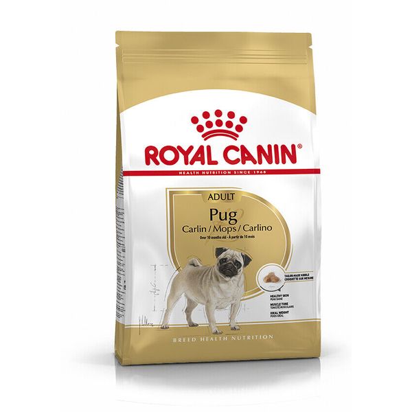 Royal Canin Breed Health Nutrition Specific Pug Adult Dog Food 1.5kg