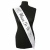 White With Black ‘Mum To Be’ Sash
