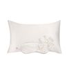 KISMETICS - Vegan Silk Sleep Set, Silky Pillowcase with Large Scrunchie and Eye