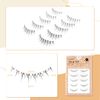 LASHIDOL False Eyelashes, Natural Eyelashes, Round of Eyes, Thin, Transparent Shaft, Handmade, Natural lash no.02