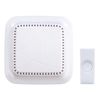 Wireless White Battery Operated Doorbell Kit
