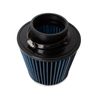 Open Funnel High Performance Air Filter 3.00" Inlet ID Cold Air Intake Cone Blue