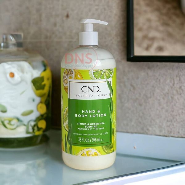 CND Hand & Body Lotion - Citrus & Green Tea 33 Fl Oz