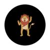 Lion dancing Lion Mane Africa PopSockets Swappable PopGrip