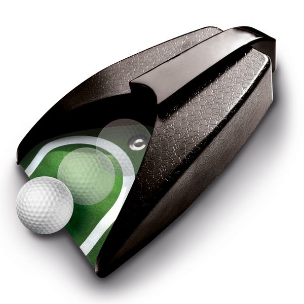 Longridge Black Auto Putt Golf Ball Returner - Black