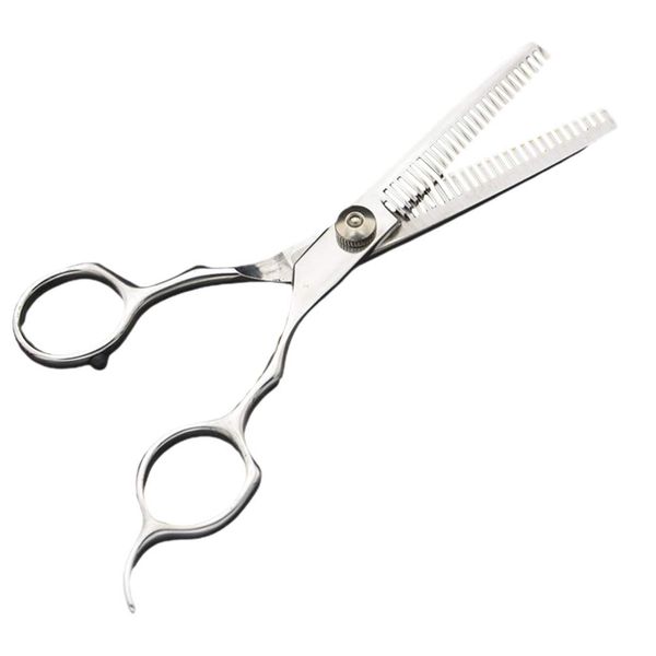 Solustre Barber Hair Cutting Shears Double Teeth Hair Scissors Hairdressing Scissors Hair Styling Tool for Salon Home Haircut