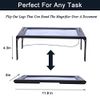 Hands-Free Magnifying Glass Large Full-Page Rectangular 3X Magnifier LED Lighted Illuminated Foldable Desktop Portable for Elder