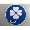Handicapped Signs (Four Leaf Mark), Removable From Inside Window, Suction Cup Type Alternative, Dot Glue Sticker
