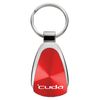 Plymouth Cuda Tear Drop Key Ring (Red)