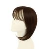 Priscilla ST-010-2N Premium Gray Hair Concealment Wig, Fluffy, Long Type, Natural Black