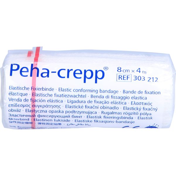 HARTMANN Peha-crepp elastische Fixierbinde 8 cm x 4 m, 1 St. Binde