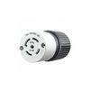 Bryant Electric 72130NC Locking Devices Electrical Connector Body, Black/White
