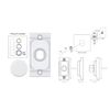 Selectric GRID360 Grid Dimmer Adaptor Plate – White Plastic