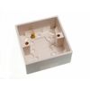Surface Mount PATTRESS Switch Socket Back Box 1 Gang 35MM DEEP