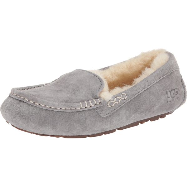 UGG Women's Ansley Slipper, Light Grey, 07