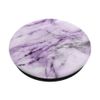 PopSockets Purple-White-Marble-Effect - Chic-Marbled-Design PopSockets PopGrip: Swappable Grip for Phones & Tablets