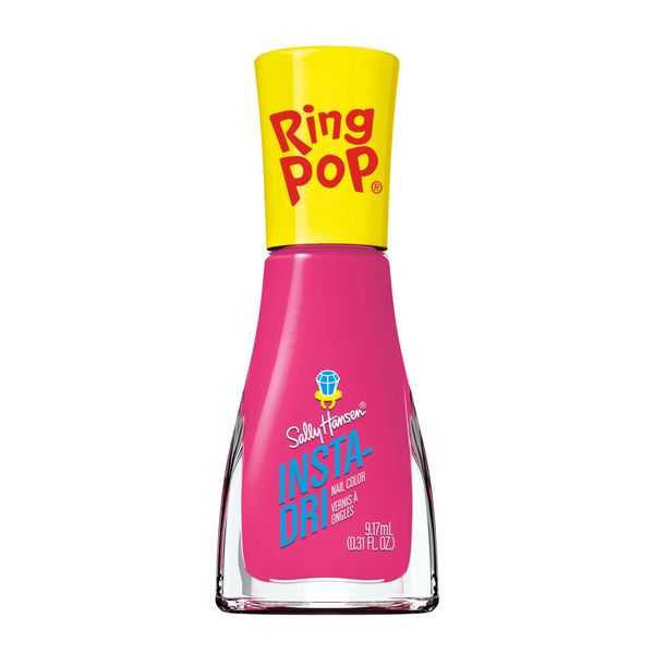 Sally Hansen Insta-Dri®, Ring Pop StrawVery Fun, Quick Dry, Long Lasting, Streak-Free Shine, Pink Nail Polish