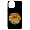 iPhone 14 Pro Max Retro Cat Sunset Sunglasses Funny Cool Cats Rainbow Kitten Case