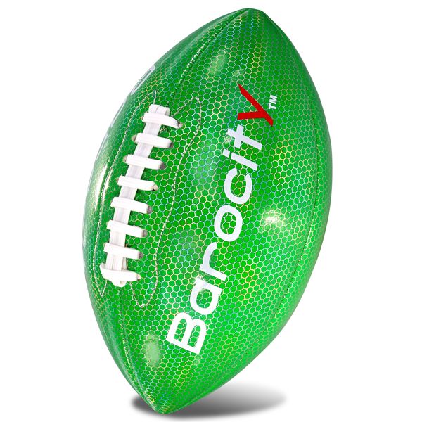 FOOTBALL - GREEN MODERN PATTERN - SIZE 6