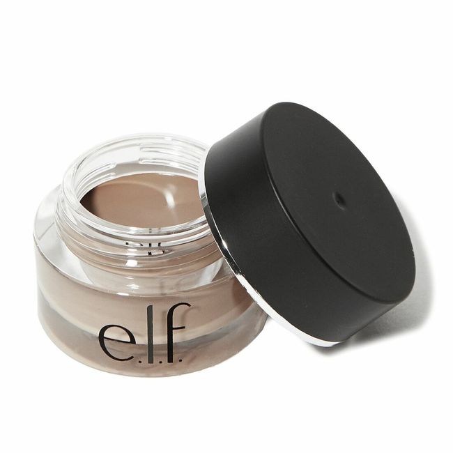 e.l.f. Lock On Liner and Brow Cream Light Brown Glides On Smoothly To Sculpt