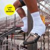 SLEEFS Solid Spats/Cleat Covers (White, S/M)