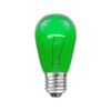 Novelty Lights 25 Pack S14 Outdoor Patio Edison Replacement Bulbs, E27 Medium Base, Multi, 11 Watt