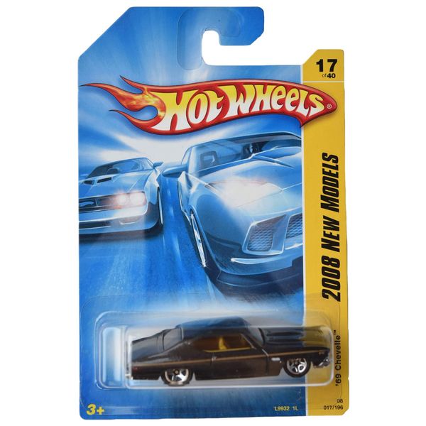 Hot Wheels '69 Chevelle, 2008 New Models 17/40 [black] 17/196