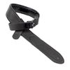 Walker & Williams GB-111 Black Tooled Edge Padded Strap with Buckle Adjustment