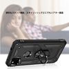 Google Pixel 4a 5G Case with Ring, Shockproof, Protective Case, Compatible with Car Holder, Shockproof, Smartphone Case, PC Stand Function, Heat Dissipation, Thin, Lightweight, Shockproof, Abrasion