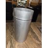 6”x12” rigid stainless steel stove pipe