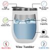 Funny Instant Engineer Gift For A Mechanical Engineer, Electrical Engineer, Computer Engineer, Civil Engineer, Chemical Engineer, Sales Engineer, Software & Network Engineer - 12oz Wine Tumbler Black