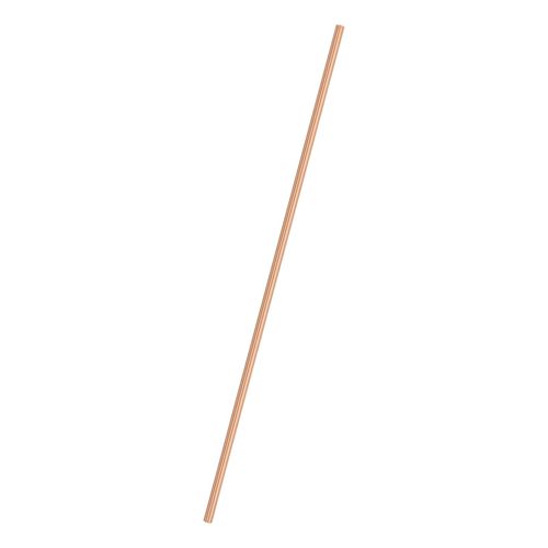 M METERXITY Copper Round Rod 5mm Dia. 11.81 Inch Length T2 Stock Solid Rod Lathe Bar for Metal Crafts DIY/Gardening/Industry/Decoration Pure Copper Tube