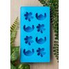 Silver Buffalo Ice Cube Tray, Blue