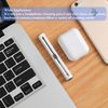 2Pcs Earbud Cleaning kit， Multi-Function Cleaning Pen with Soft Brush Flocking Sponge，Suitable for Bluetooth Headset, Charging Box, Mobile Phone, Earbud