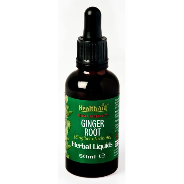 HealthAid Ginger Root (Zingiber officinale) 50ml Liquid