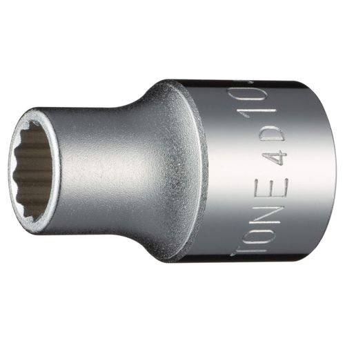 TONE Socket 12-Point 4D-10 1/2" Inch Drive 10mm