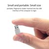 USB Fingerprint Reader, Mini Fingerprint Scanner Window Hello Biometric Finger Print Reader Sensor for PC Laptop Computer, 360 Degrees Touch Fast Matching