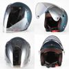 HK 72JAM 3D Competition Shield [Flash Mirror Clear] Jamtec 72 Jam Openable Long Type Polycarbonate Visor UV Protection Hard Coat Universal Shield
