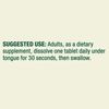 Spring Valley Vitamin B12 QuickDissolve Tablets Dietary Supplement 2500 Mcg 60ct