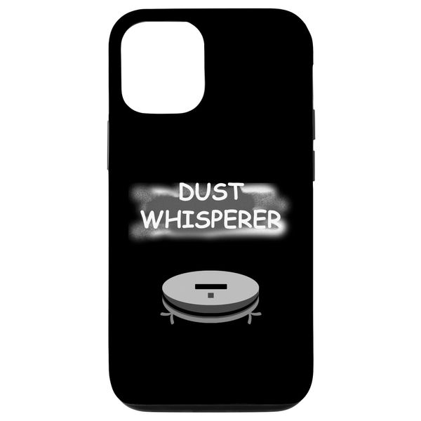 iPhone 14 Funny Robot Vacuum dust whisperer efficient robot cleaner Case